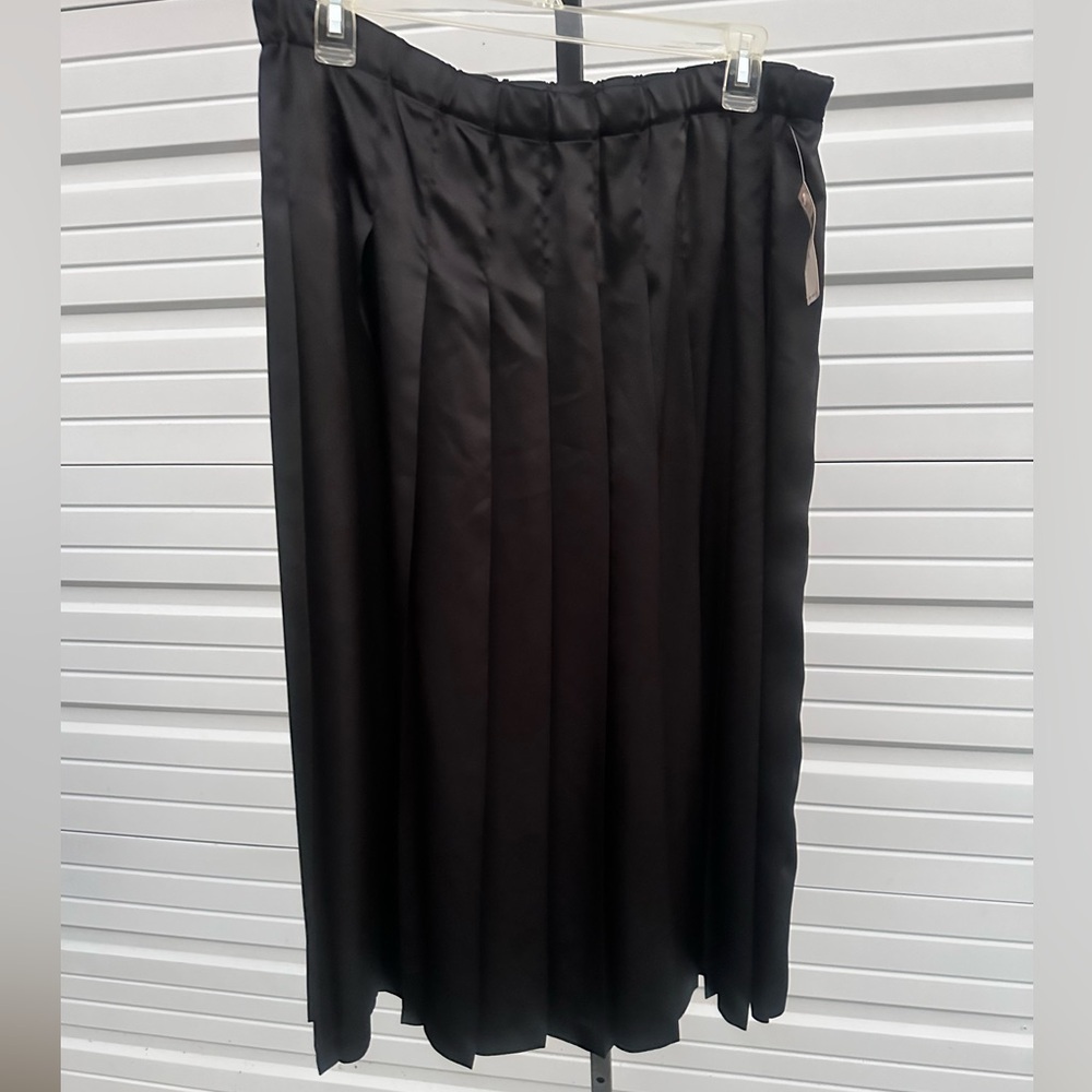Marisa Christina Black plus  Midi Skirt size 1X - Picture 2 of 7